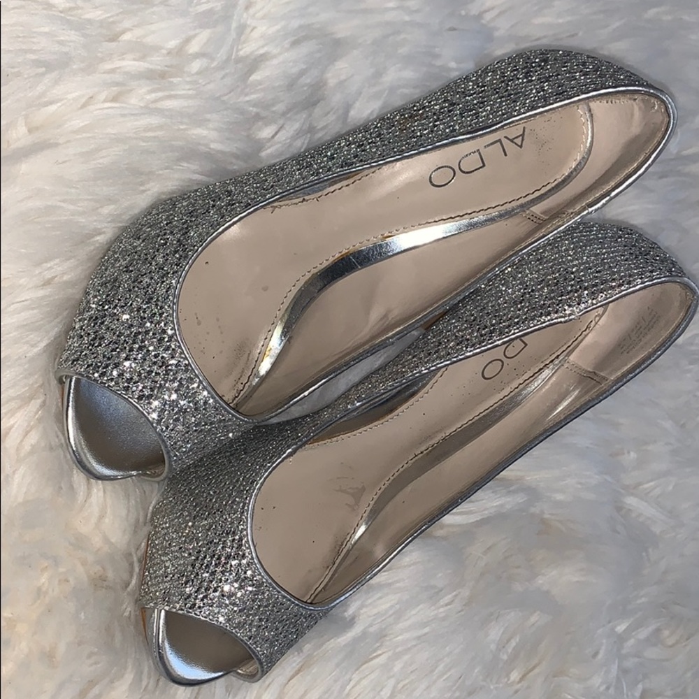 Aldo Silver Heels